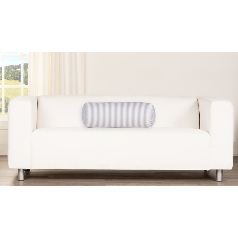 Coussin de traversin d'extérieur Sunbrella Refresh Aqua, Aqua, 39" x 8"