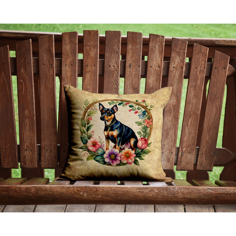 Other/No Pattern Outdoor Throw Pillow, 14" H x 14" W x 3" D