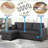 Dishaan Convertible Sleeper Sofa with Reversible Chaise-118332441