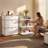 Modular Metal Sideboard Buffet Cabinet, Modern Accent Storage Cabinet-122655248