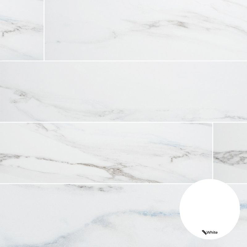 Minerva 4" x 13" Porcelain Matte Wall & Floor Tile