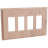 Quad Levington Switch Plate - Red Oak-61697712