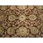 Tapis oriental rouge à motif floral fait à la main 8 x 10 Agra Jaipur-100354140