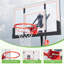 Panier de basketball en métal pleine grandeur à hauteur ajustable (panneau en polycarbonate de 44 po), blanc-122723592
