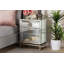 Table de chevet 3 tiroirs Baillee Glam And Luxe