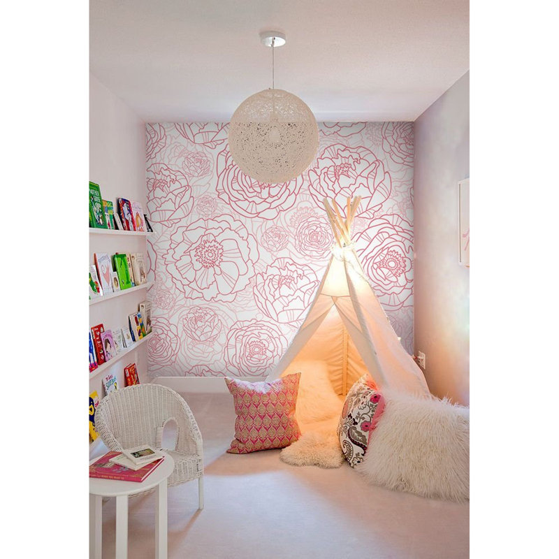 Bennita Floral Wallpaper, 250 x 104cm
