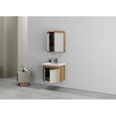 Bathroom Furniture Set (2 Pieces)