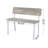 Modem 4 Piece Dining Table Set
