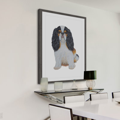 Spaniel by Brenda Booth - Single Picture Frame Painting