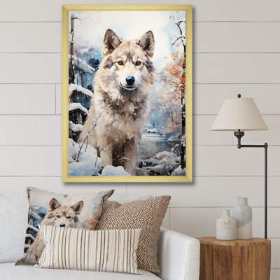 Siberian Dog Serenity III sur toile