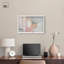 «Faded Fresco Shadowbox», art mural abstrait par Art Remedy, cadre blanc, 25 x 17-1035917275-1035917271