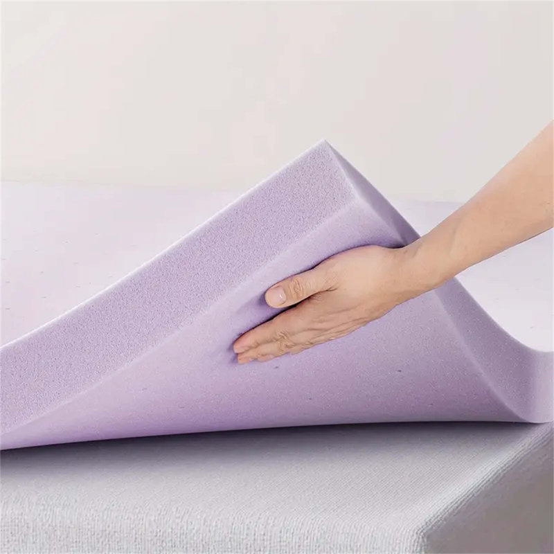 Premium Memory Foam Mattress Topper with Ventilated Design, Cooling and Gel - infused, Offering Ultimate Comfort and Support for a Better Night's Sleep