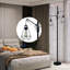 Lampe sur pied rétro industrielle avec 3 abat-jours obscurcissants, branches réglables et base robuste Castellon