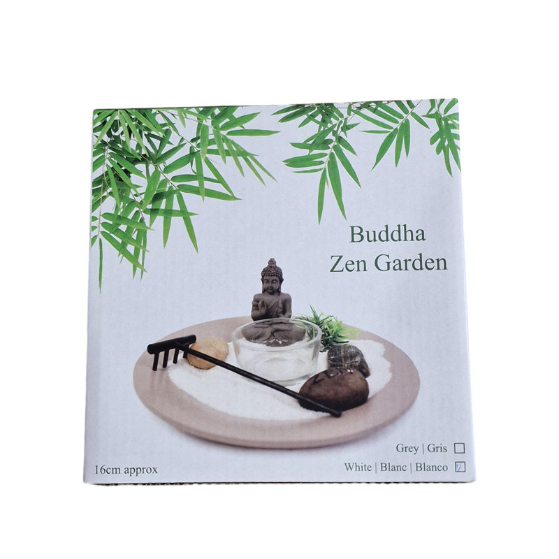 Geko Plastic Garden Art, White