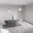 59'' x 29.5'' Soaking Solid Surface Bathtub