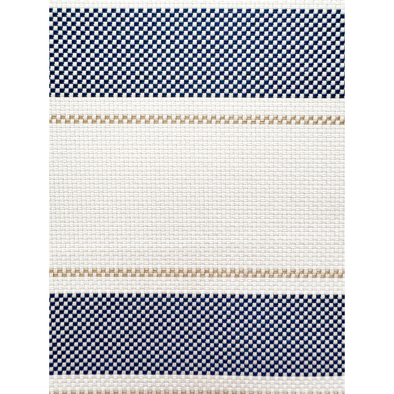Classic Grey Sail Stripe Indoor Outdoor Pillow 14x20, Black, Square 24", Polyester