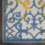 Tapis intérieur / extérieur bleu / ivoire Mappsville-2109274067