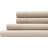Aeropostale Cotton-Rich Heathered Jersey 4 Piece Sheet Set – Soft T-Shirt Feel, Heathered Oatmeal, King-119705682-119705680