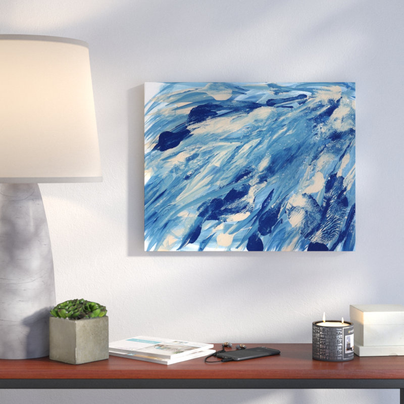 « minuit nage », reproduction sur toile enroulée, H 30 po x l 40 po