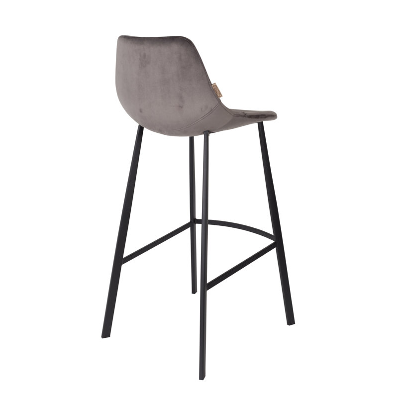 Franky 31" Bar Stool, Gray