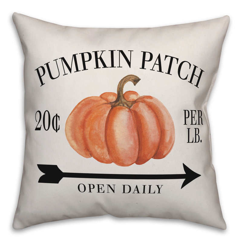 Reversible Throw Pillow, 16" x 16"