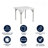 Noah Square Plastic Folding Event Table