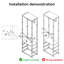 Metal Freestanding Coat Rack-768202942