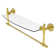 Retro Wave Bracket Shelf with Towel Bar