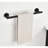 3-Pieces Bathroom Hardware Accessories Set - Towel Bar, Toilet Paper Holder, Robe Towel Hooks-122644093