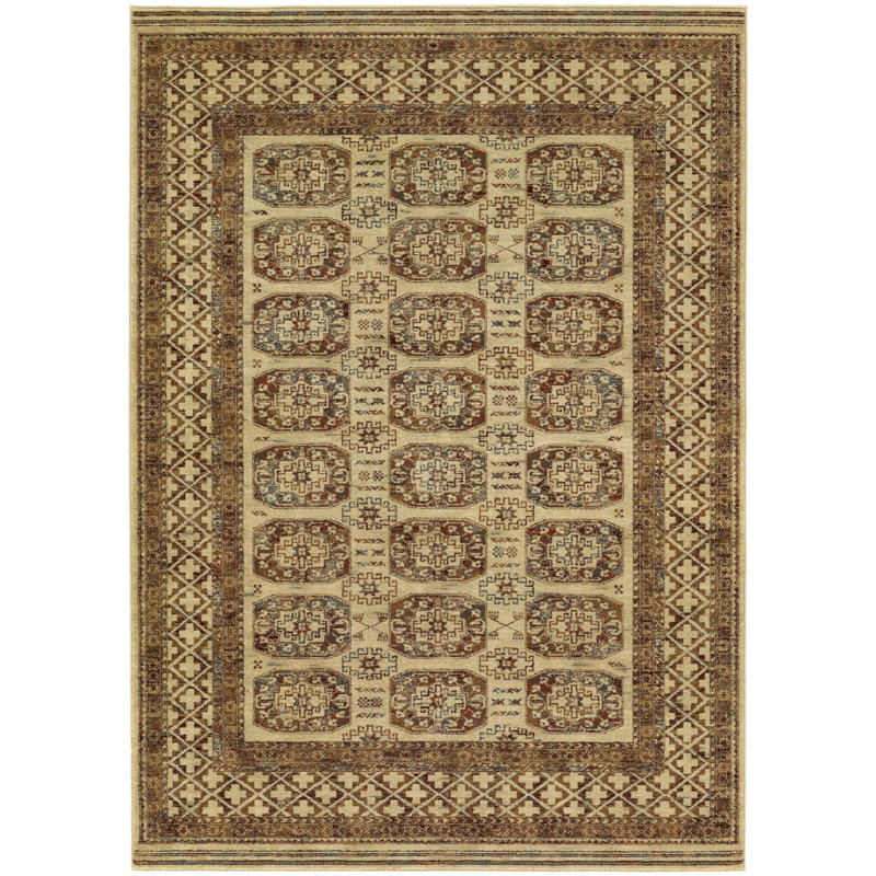 Wool Geometric Indoor Rug, Rectangle 9'10" x 13'9"