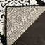 Tapis géométrique anthracite / crème Mannox-15107341