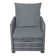 Mapleview 2-Person Patio Conversation Set with Cushions and Ottoman