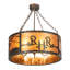 Gyrithe 5 - Light Semi Flush Mount