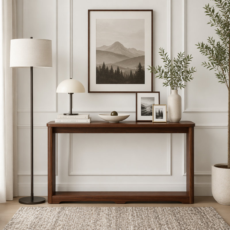 Console 70,1 po, Walnut
