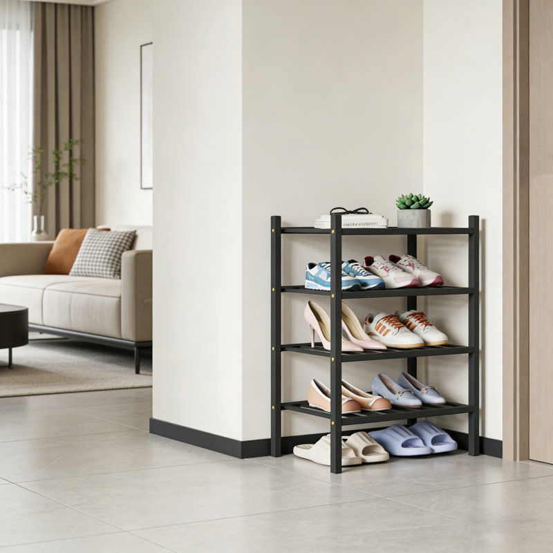 Bamboo Shoe Rack