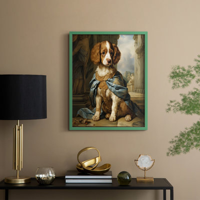 ANIMALS Series CLxxv - reproduction encadrée de qualité supérieure - prête à être accrochée - aucun clou requis