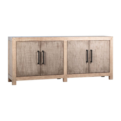 Merwin 84-Inch Reclaimed Pine 4-Door Sideboard