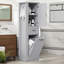 Armoire de rangement de salle de bain avec tablettes réglables?-1191678282