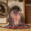 Tapis oriental multicolore tissé à la machine Oriental-1193356231