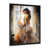 Impression noire sur toile encadrée sélectionné