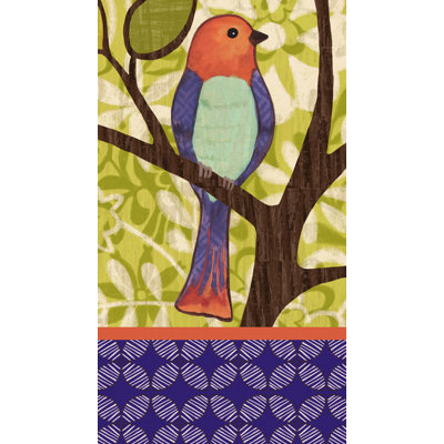 Ensemble 15 serviettes essuie-mains Elkton Bird Bliss