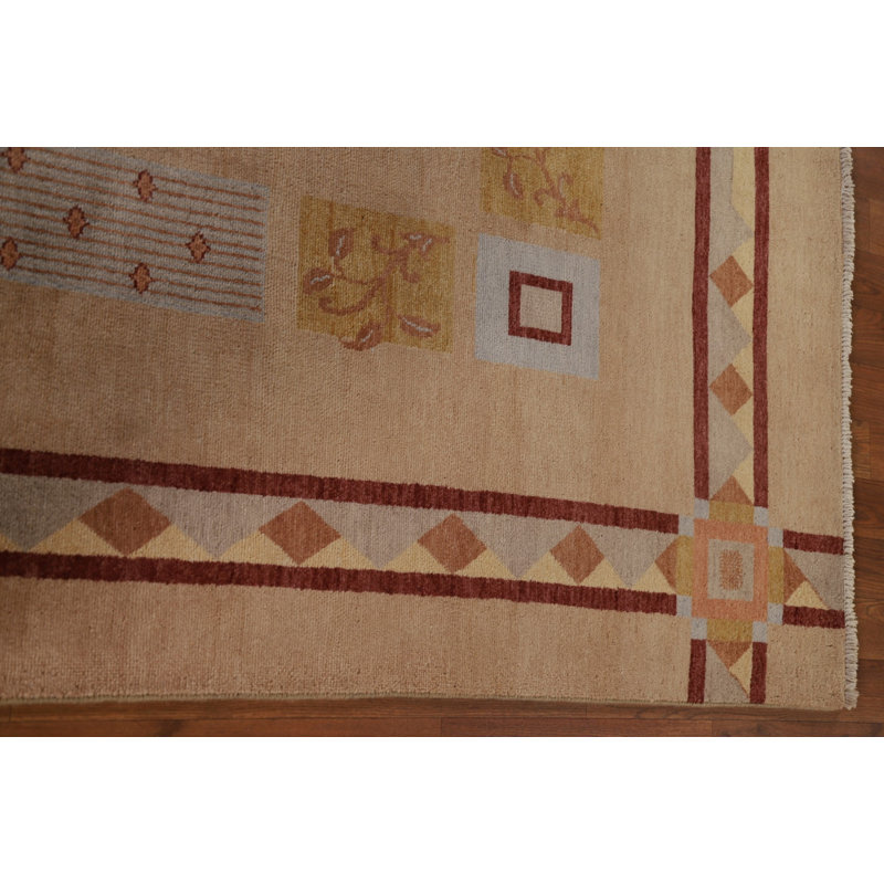 Tapis oriental fait à la main Gabbeh 5 x 9