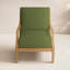 Haley Teak Patio Chair with Cushions-38580634-70064487-93646328