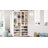 Modular Storage 23.6" W x 78.7"H  with Shelf and Cubies, Shoe Storage Cabinet Wood Closet System-1571840475