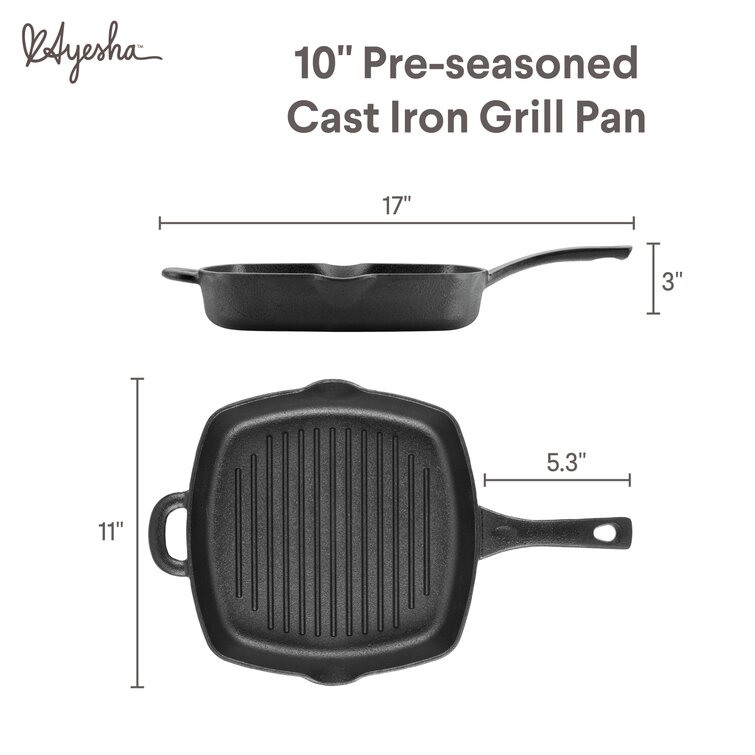 https://assets.wfcdn.com/im/80898443/resize-h755-w755%5Ecompr-r85/1725/172530646/Ayesha+Curry+Preseasoned+Cast+Iron+Square+Grill+Pan+With+Helper+Handle+And+Pour+Spouts%2C10-inch%2C+Black.jpg