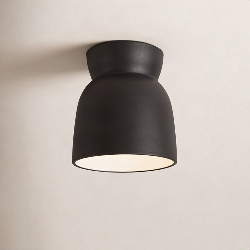 Outdoor Flush Mount, LED (Integrated), Carbon Matte Black