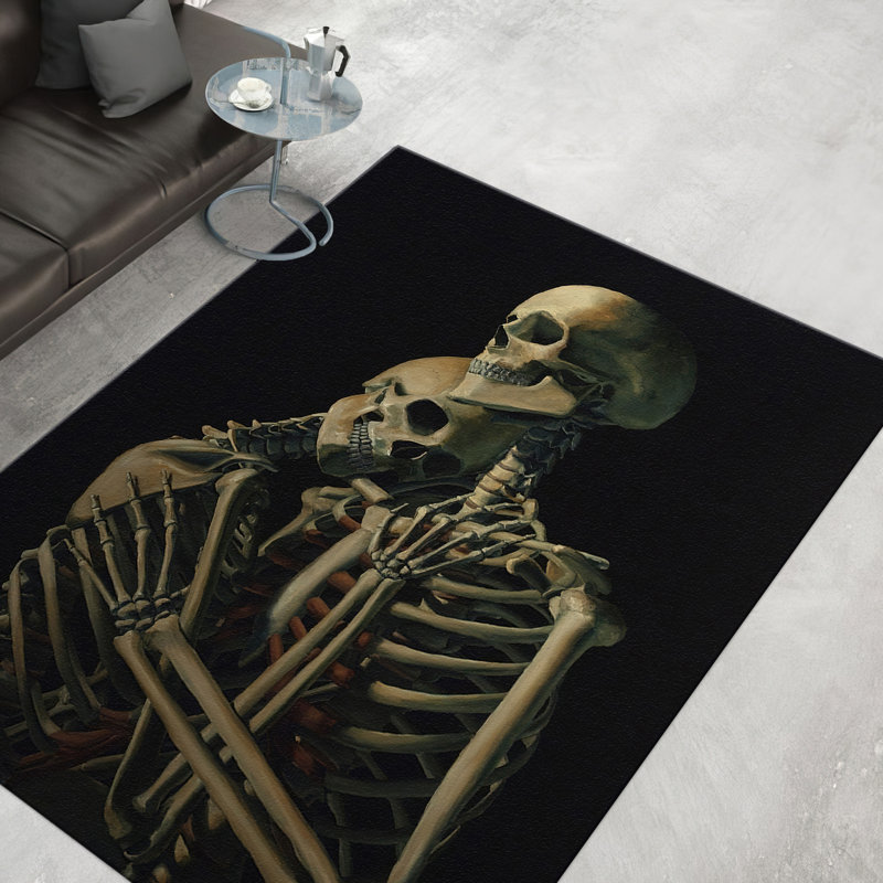 Tapis à poils doux avec motif géométrique éclatant, idéal pour rehausser l'esthétique de votre salon ou de votre chambre à coucher