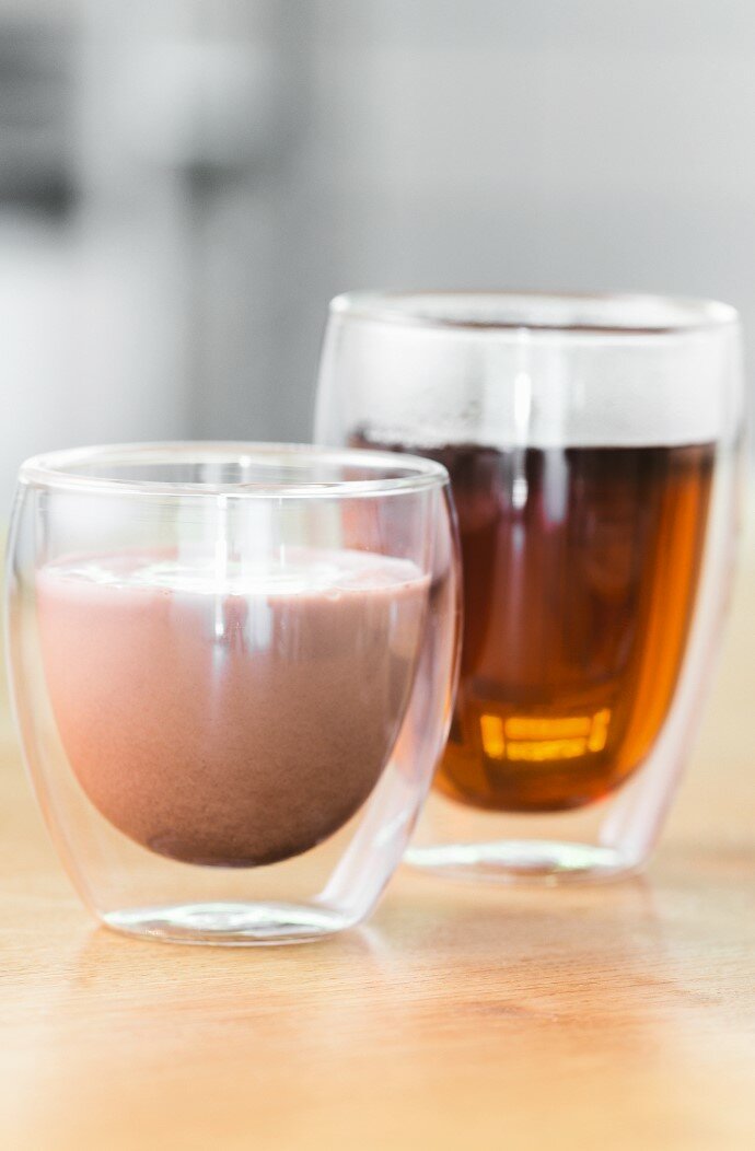 Bodum Single Tea Glass Infuser - Double Walled
