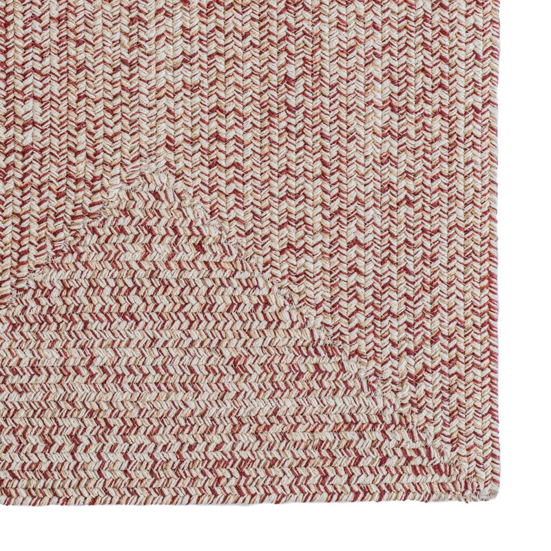 Achazia Indoor / Outdoor Rug, Concentric Rectangle 20" x 30"