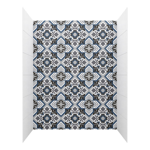 Craft + Main Jetcoat® Encaustic Tile-Look Shower Wall System & Reviews ...